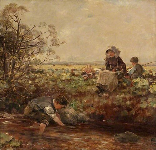 By the Burnside, 1912, David Fulton