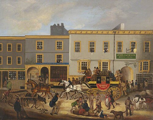 The 'King's Arms', 1823, Richard Stirzaker