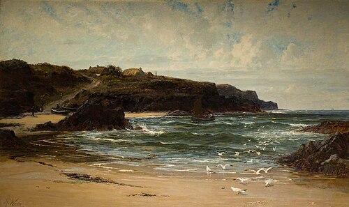 The Incoming Tide, 1880, Richard Wane