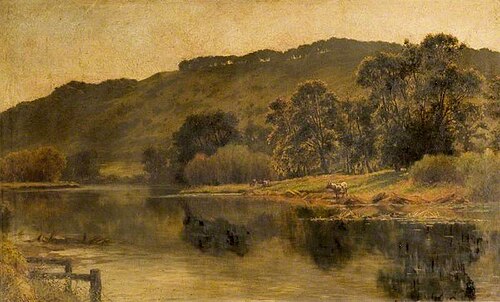 River Landscape, , Richard William Halfnight