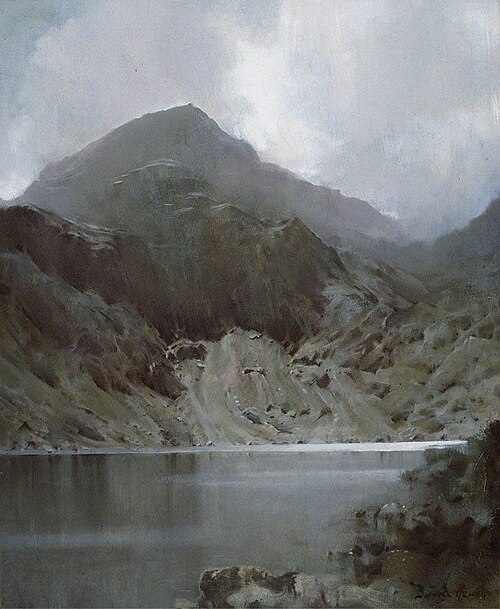 Snowdon and Glaslyn, 1930, David Hewitt