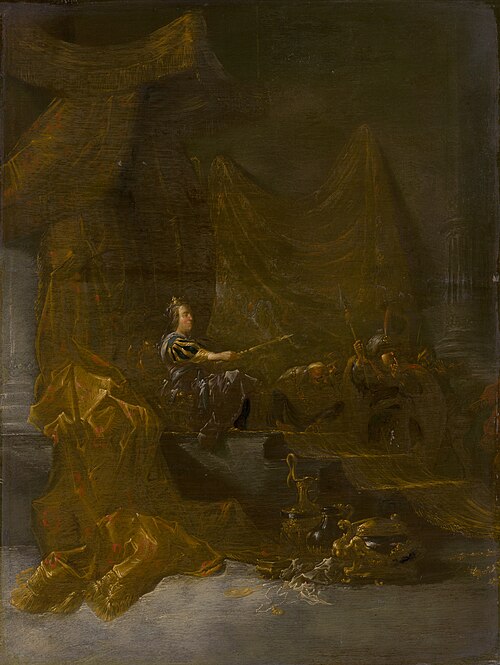 The Queen of Sheba before Solomon, 1640, Pieter Potter