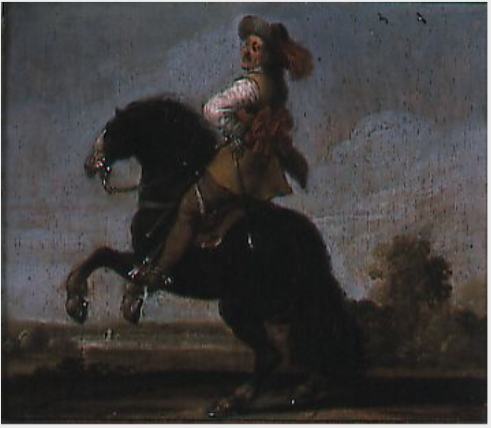 A Mounted Cavalier, 1640, Pieter Potter