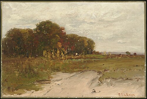 Paysage, 1885, Charles Edwin Lewis Green