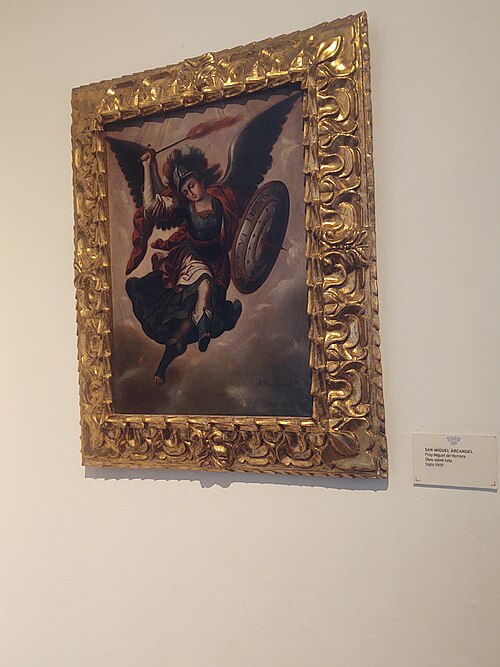 San Miguel Arcangel, 1737, Fray Miguel de Herrera