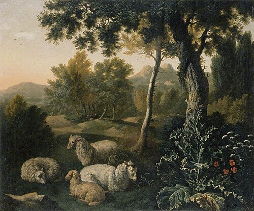 Landscape with Sheep, , Abraham Begeyn