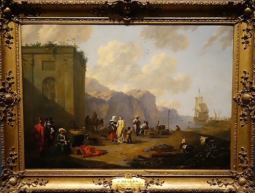 Rivage italien, 1659, Abraham Begeyn