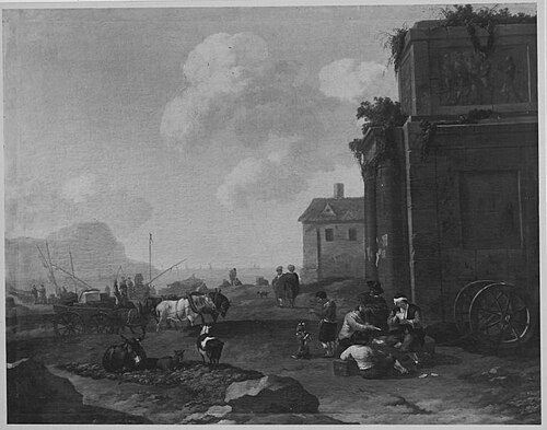 Seaport, 1662, Abraham Begeyn