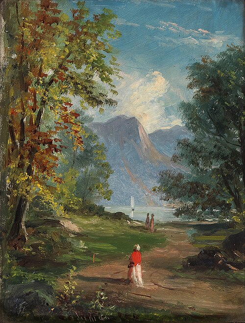Paysage, 1873, John O'Brien Inman