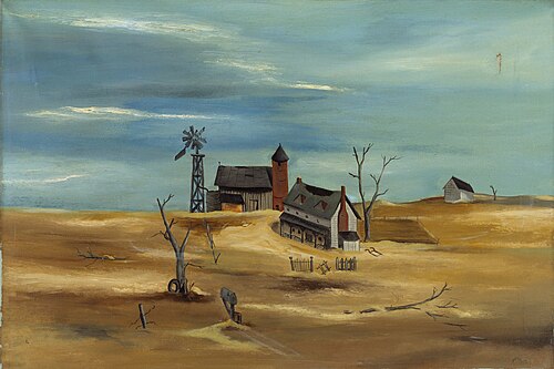 Windmill, 1938, Karl Fortess