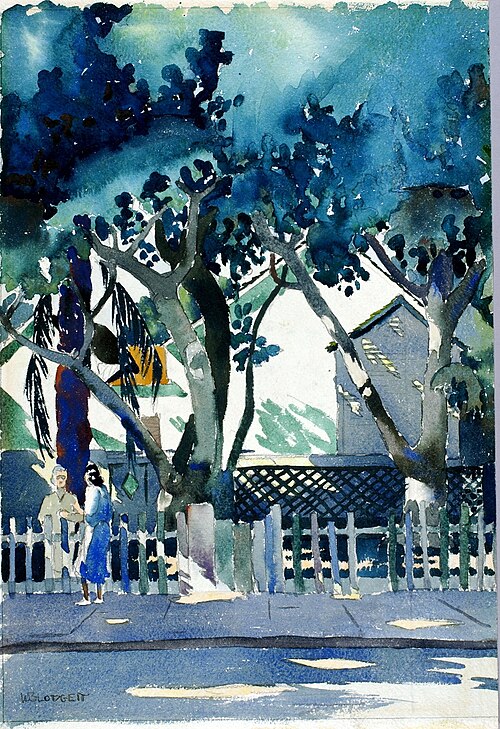 Double Fence, 1936, Walton Blodgett