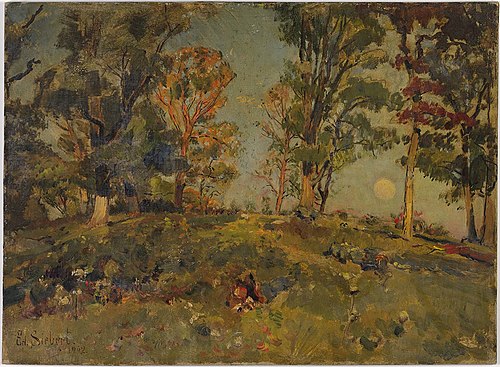 Hillside Landscape, 1902, Edward S. Siebert