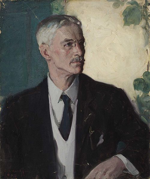Portrait of H. Siddons Mowbray, 1910, Henry Salem Hubbell