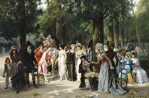 Une mode nouvelle sous le Directoire, 1879, Antoine Morlon