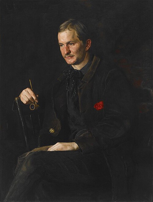 The Art Student (James Wright), 1890, Thomas Eakins
