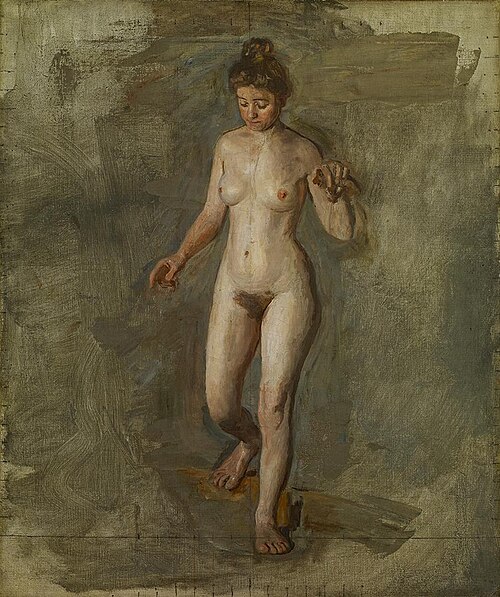 The Model, 1908, Thomas Eakins