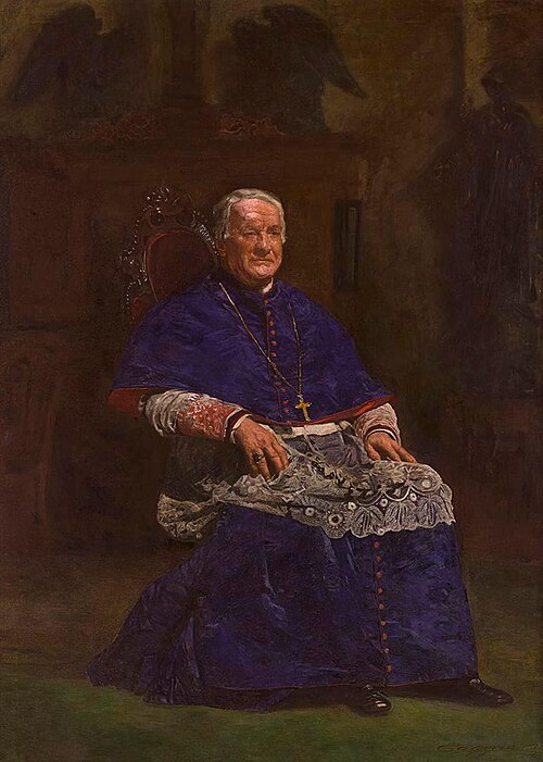 Archbishop James Frederick Wood, 1877, Thomas Eakins