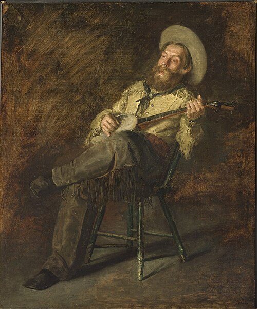 Cowboy Singing, 1892, Thomas Eakins