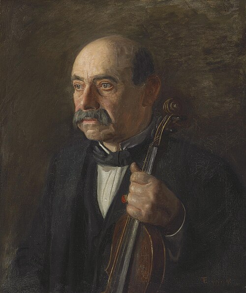 Major Manuel Waldteufel, 1907, Thomas Eakins