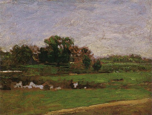 Study for 'The Meadows, Gloucester', 1882, Thomas Eakins