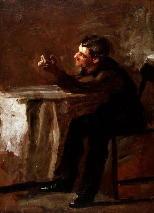 The Timer, 1879, Thomas Eakins