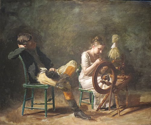 Courtship, 1878, Thomas Eakins
