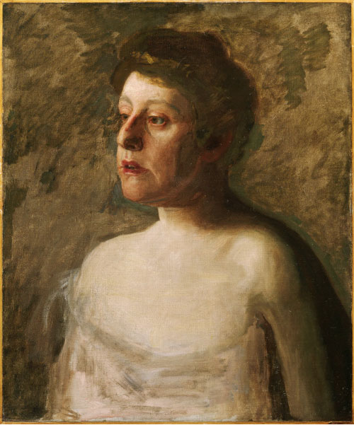 A Singer: Portrait of Mrs. W.H. Bowden, 1906, Thomas Eakins
