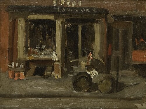 A Street Scene, , Thomas Eakins