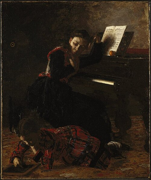 Home Scene, 1871, Thomas Eakins