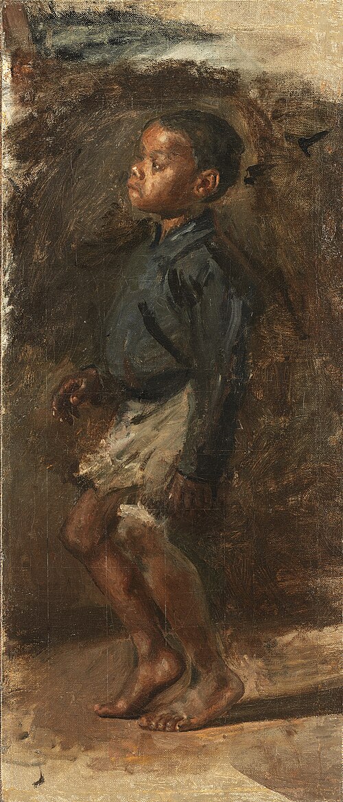 Study for "Negro Boy Dancing": The Boy, , Thomas Eakins