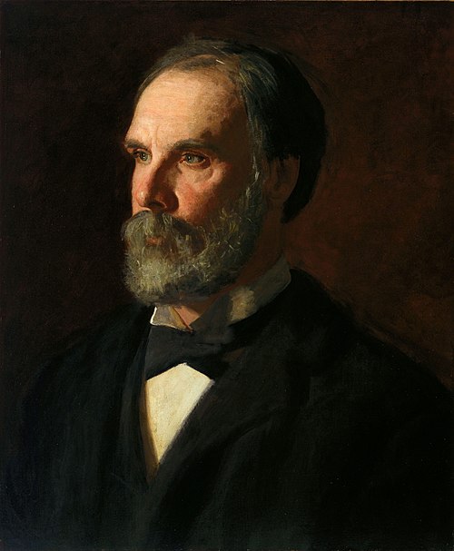 Professor William Woolsey Johnson, 1896, Thomas Eakins