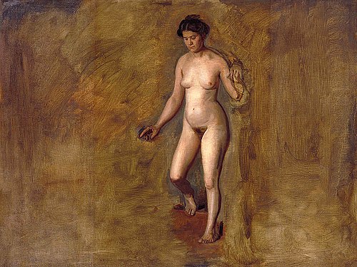 William Rush's Model, 1908, Thomas Eakins