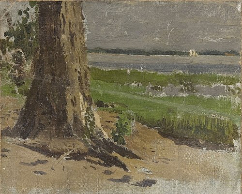 Landscape Sketch, 1880, Thomas Eakins