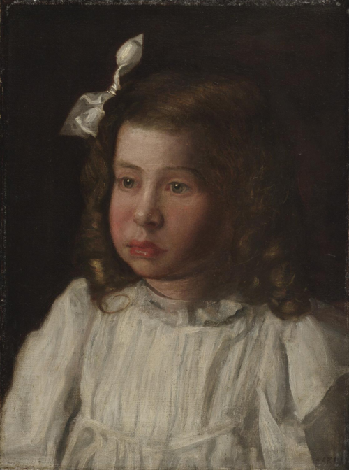 Portrait of a Little Girl, 1897, Thomas Eakins