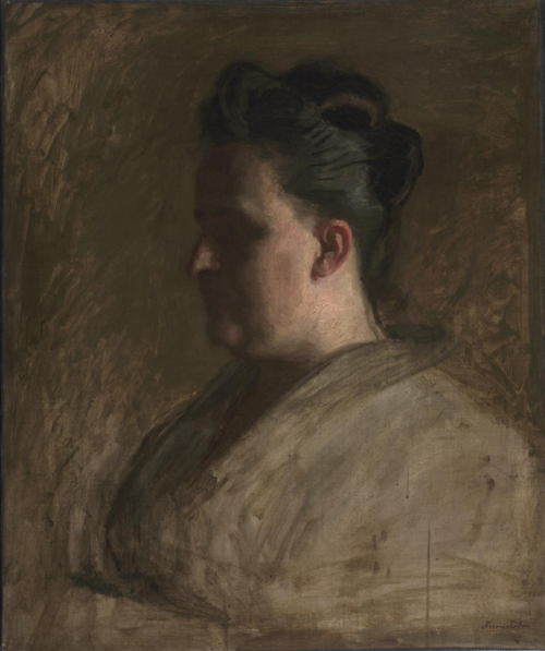 Portrait of Blanche Hurlburt, 1885, Thomas Eakins