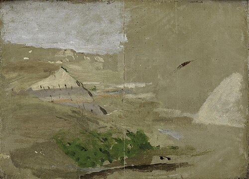 Sketch for Cowboys in the Bad Lands, 1887, Thomas Eakins