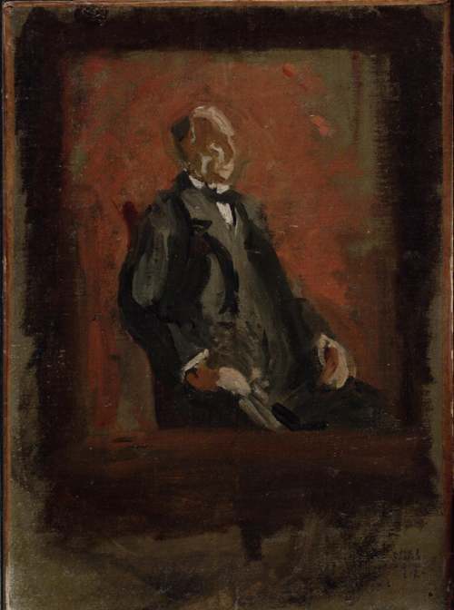 Étude pour le portrait du Dr. Jacob Mendez da Costa, 1893, Thomas Eakins