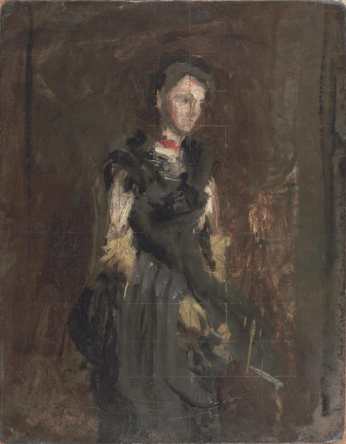 Étude pour le portrait de Letitia Wilson Jordan, 1888, Thomas Eakins