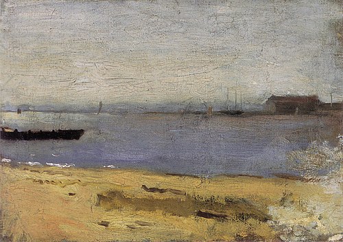 Scène sur les bords du Delaware, 1881, Thomas Eakins