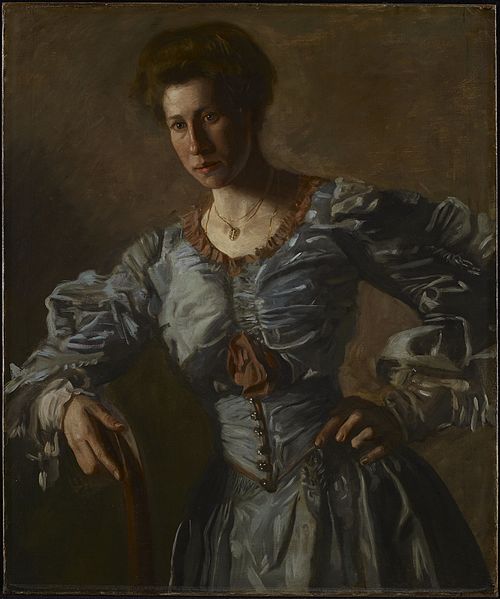 Portrait of Elizabeth L. Burton, 1905, Thomas Eakins