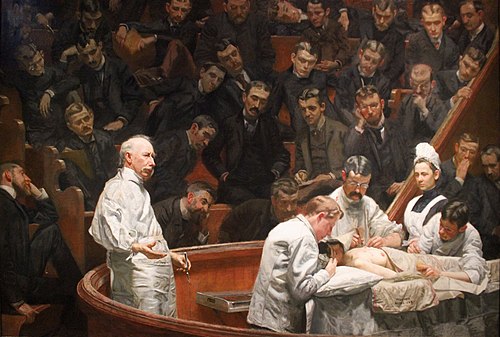The Agnew Clinic, 1889, Thomas Eakins