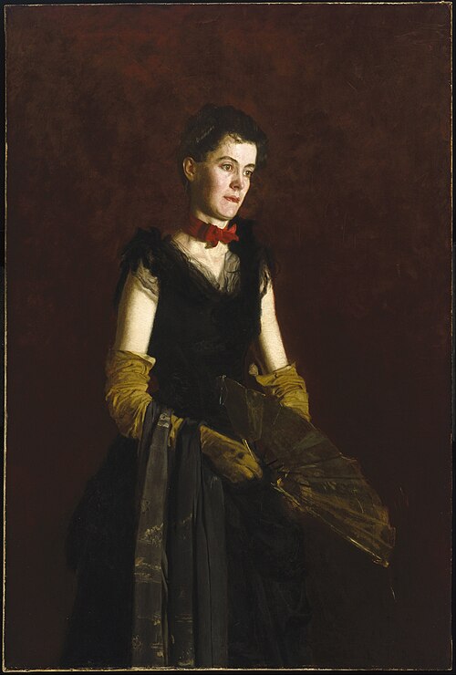 Letitia Wilson Jordan, 1888, Thomas Eakins