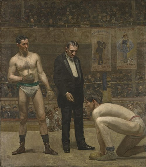 Taking the Count, 1898, Thomas Eakins
