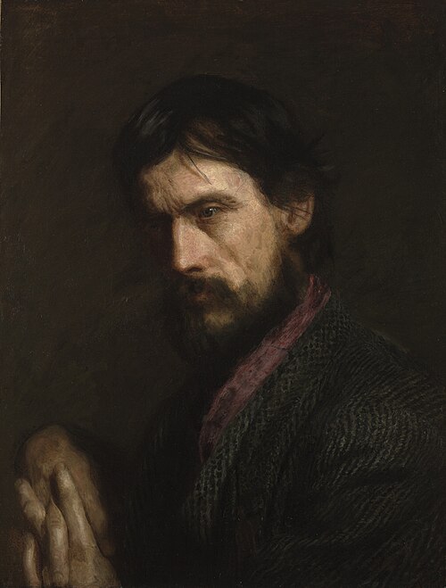 The Veteran (Portrait of George Reynolds), , Thomas Eakins