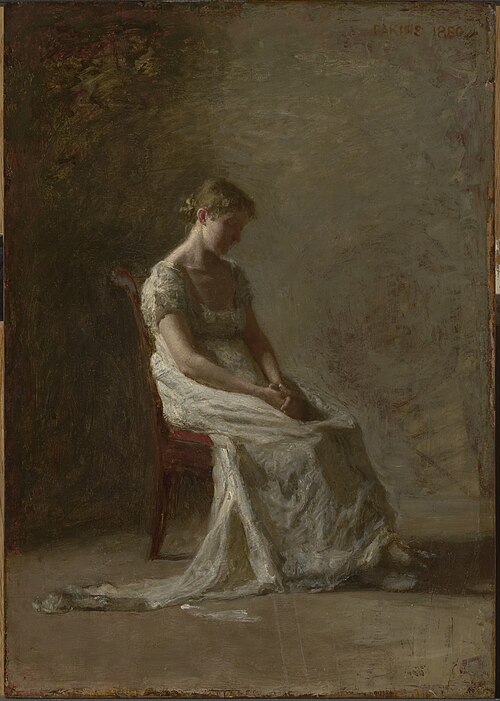 Retrospection, 1880, Thomas Eakins