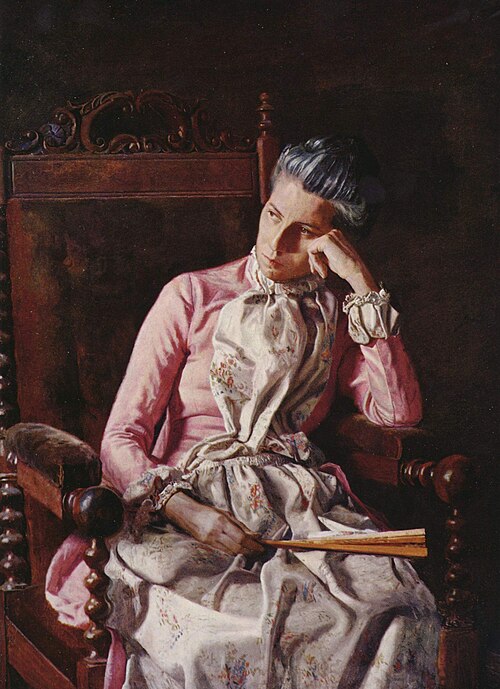 Miss Amelia Van Buren, 1891, Thomas Eakins