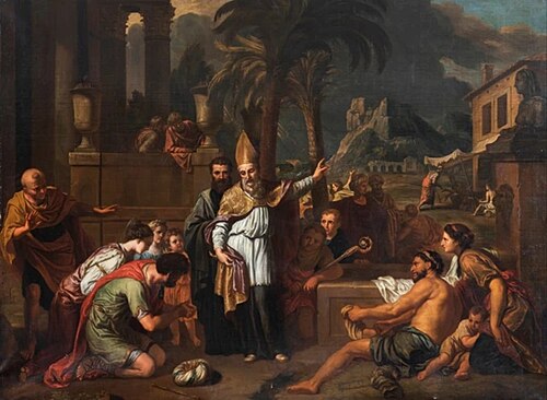 Saint Nicholas in Cilicia, 1705, Victor Honoré Janssens