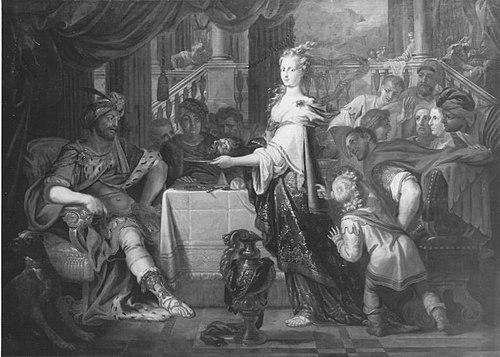 Herodias mit dem Haupt des Johannes, 1697, Victor Honoré Janssens