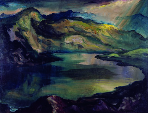 Bergsee, 1925, Richard Harlfinger