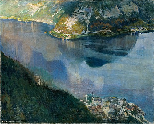 Hallstätter See, 1908, Richard Harlfinger